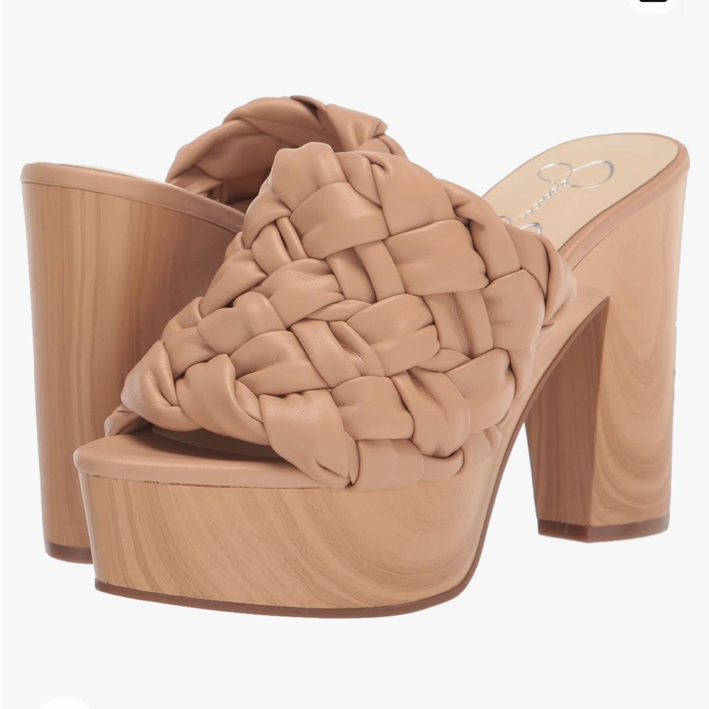 Jessica Simpson Supira Platform Mule Heeled Sandal
